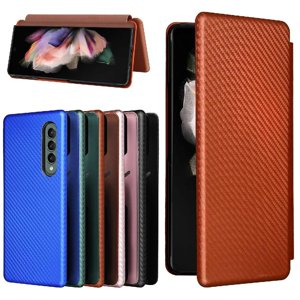 Funda Flip Para Foxdock Samsung Galaxy Z Fold 3 - Funda Magnética De Negocios, Funda Protectora Delgada