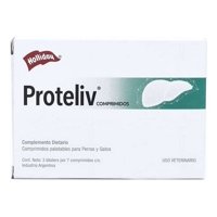 Gabrica - Suplemento Vitaminico Perro Gato Proteliv 21 Comprimidos