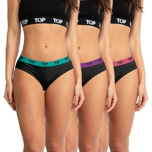 Top - Calzón Culotte Algodón Pack 3 C1