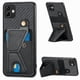 thumbnail image 1 of Funda Resistente para Samsung Galaxy A04 4G con Tarjetero y Soporte, Diseño Magnético Negro, 1 of 5