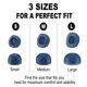 thumbnail image 4 of Almohadillas de silicona XMTYAN para JBL Tune Buds/Buds 2, azul, 4 of 6