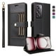 thumbnail image 4 of FOXDOCK Funda tipo Cartera para Realme 12 Pro 5G – Cubierta de Cuero PU con Múltiples Ranuras, Bolsillo para Efectivo y Correa de Muñeca, 4 of 6