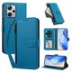 thumbnail image 2 of Funda con Billetera para [Xiaomi Redmi Note 12 Pro Plus 5G] con Bolsillo Zipper y Tarjetero Azul lago, 2 of 6