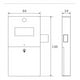 thumbnail image 3 of Cerradura Mueble Lockers Casilleros Gimnasio Uso Publico, 3 of 3