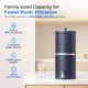 thumbnail image 2 of Sistema de filtro de agua Waterdrop 8.5 L Gravity Stainless Steel, 2 of 9