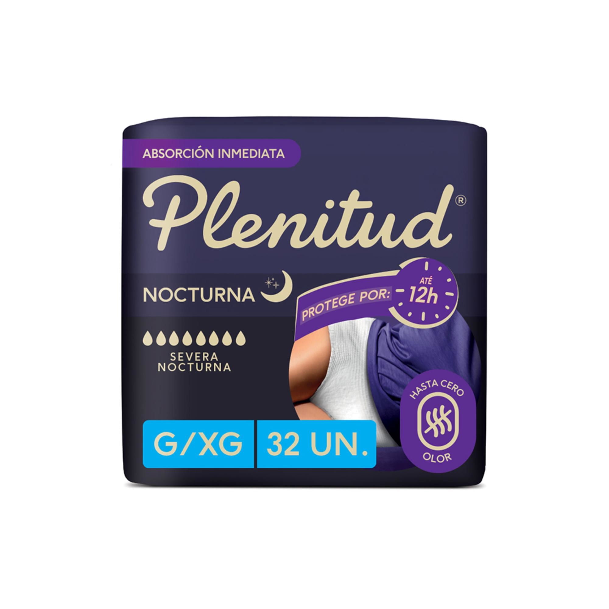 Ropa Interior Desechable Para Incontinencia Noctura Severa Talle G/xg 32 unidades Plenitud
