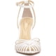 thumbnail image 2 of Zapatos de tacón Jessica Simpson Paveri con tiras enjaulados blancos 6, 2 of 7