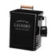 thumbnail image 1 of Contenedor Rectangular Grande Para Detergente En Polvo Para Lavandería, Organizador Para Lavandería, Color Negro, 1 of 5