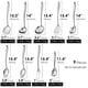 thumbnail image 2 of Juego de utensilios de cocina Standcn de acero inoxidable 304, 9 piezas, 2 of 8