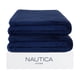 thumbnail image 2 of Pack 2 Mantas de cama Nautica Home Jacquard Franela ultrasuave 127x178cm azul, 2 of 7