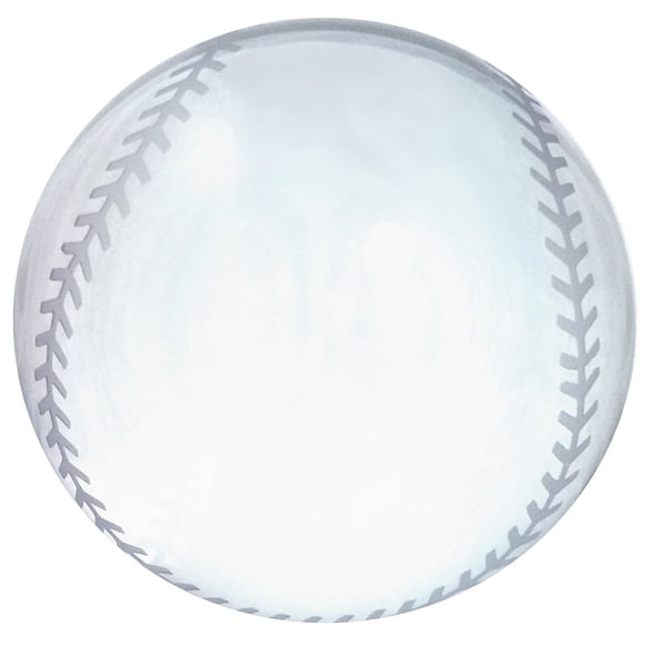 Pisapapeles de cristal Amlong Baseball 8 cm con caja de regalo