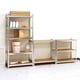 thumbnail image 4 of Estante Acero Galvanizado 70x30x150 cm. Cap 875 Kg, 4 of 7