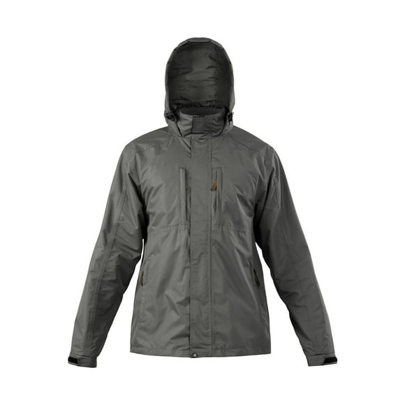 Parka Desmontable Quebec Ottawa 3 en 1 Gris Mujer