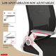 thumbnail image 3 of Silla Ergonomica Oficina Soporte Lumbar Ajustable Giratorio, 3 of 9