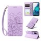 thumbnail image 4 of Funda Cartera para Samsung Galaxy S20 FE Perro Cachorro Grabado con Tarjetas Soporte Correa Morado, 4 of 6