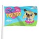 thumbnail image 1 of Chip y Potato Bandera impresa con temática, regalo perfecto para fanáticos, amigos y familiares, y adecuada para actividades al aire libre e interiores, decoraciones de fiesta. 60*90CM, 1 of 6