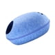 thumbnail image 4 of Cueva De Cama De Gato De Fieltro Natural Con Cremallera Tienda De Campa?a Para Gatos De Interior Cama Para Mascotas Casa Escondite Azul, 4 of 5
