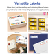 thumbnail image 5 of 250 Etiquetas Adhesivas Avery Inkjet 50x100 mm Blanca 25hjs, 5 of 8