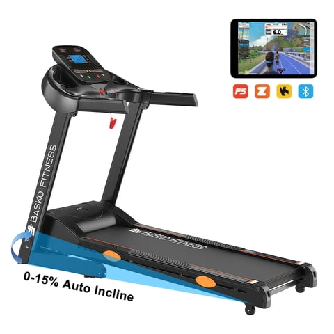 Basko Fitness - Trotadora Electrica 3.0 Hp Auto Inclinacion