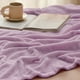 thumbnail image 2 of Manta de franela Bedsure, tamaño doble (150 x 200 cm), color lila, 2 of 3