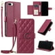 thumbnail image 5 of Funda tipo billetera FOXDOCK para iPhone 7 Plus – Tapa abatible con correa para mujer, 5 of 5