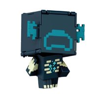 Figura De Acción Mattel Minecraft Flippin Figs Skulk Catalyst Y Warden