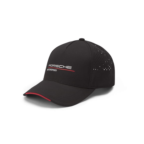 Gorra Porsche Motorsport negra ajustable en poliéster