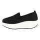 thumbnail image 3 of Mocasín Plataforma Slip-On Beth Negro Alquimia, 3 of 7