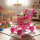 thumbnail image 1 of Carrito de Compra Supermercado Para Niños 56 Piezas Colores rosa, 1 of 9