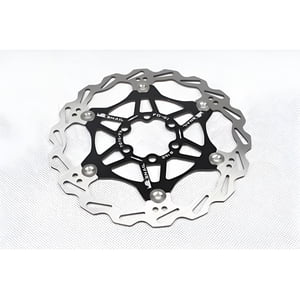 Genérica - Disco De Freno Flotante 160 - 180 Mm Bicicleta Mtb Enduro Dh Negro