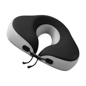 Bothyi - Almohada De Masaje Boca Abajo Cómoda Para Vuelos De Spa En Casa Gris Claro