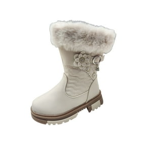 Vinnys Outlet - Bota De Invierno Beige Niña