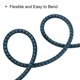 thumbnail image 4 of Cable Auxiliar Uxcell 0.14" Macho a Macho Trenzado de Nylon 10Ft Cordón Auxiliar Azul, 4 of 4