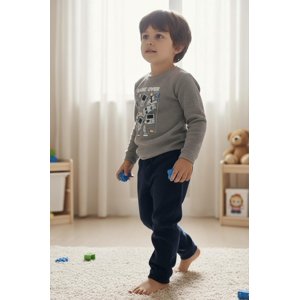 Tiare - Pijama Niño Game Over Gris 6