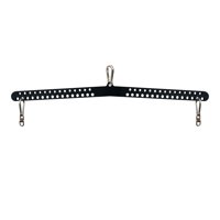 Magideal - Accesorios Para Máquina De Cables De Barra En T Extraíble Lat, Barra Esparcidora De Agarre Múltiple, Barra Desplegable Para Ejercicio Físico En Casa, 98Cm