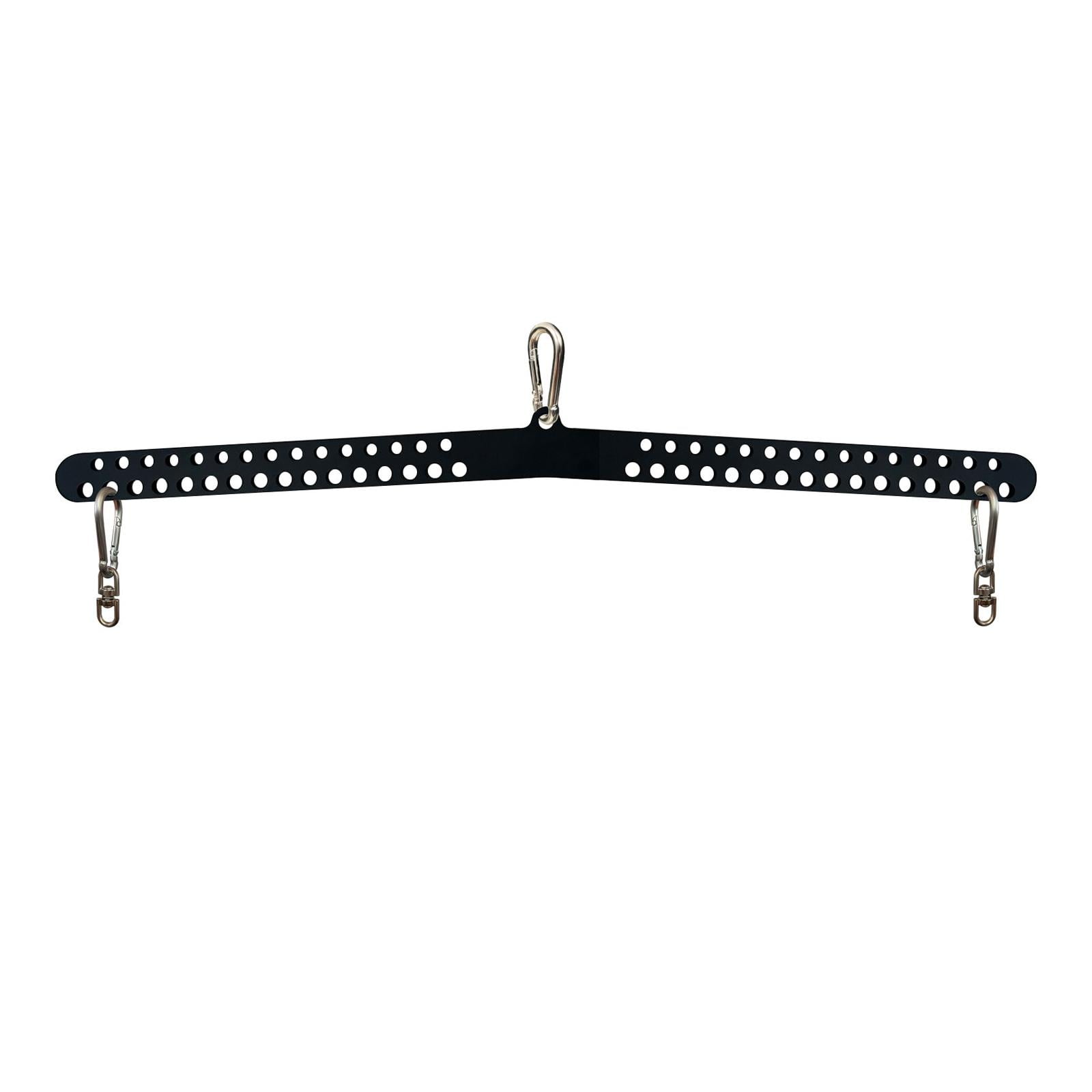 Magideal - Accesorios Para Máquina De Cables De Barra En T Extraíble Lat, Barra Esparcidora De Agarre Múltiple, Barra Desplegable Para Ejercicio Físico En Casa, 98cm