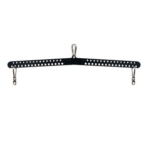 Magideal - Accesorios Para Máquina De Cables De Barra En T Extraíble Lat, Barra Esparcidora De Agarre Múltiple, Barra Desplegable Para Ejercicio Físico En Casa, 98Cm