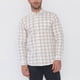 thumbnail image 3 of Camisa Hombre Check Textura Beige Corona, 3 of 5