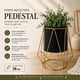 thumbnail image 5 of Porta Macetero Pedestal Maceta Plantas Metalico Decorativo negro, 5 of 9
