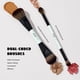 thumbnail image 3 of Brochas de maquillaje Jessup T502 de doble cara Foundation Contour, 3 of 8