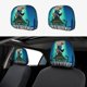 thumbnail image 1 of El Día que la Tierra Explotó Funda Protectora Universal para Reposacabezas de Coche, Funda Elástica para Reposacabezas de Asiento de Auto, Funda de Tela Antipolvo, Accesorios de Interior 2 Piezas, 1 of 6