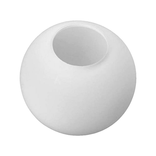 Lámpara de bola de vidrio esmerilado Pantalla de lámpara Pantalla de lámpara Cubierta de luz colgante Pantalla de luz de techo Redonda para dormitorio 10CM