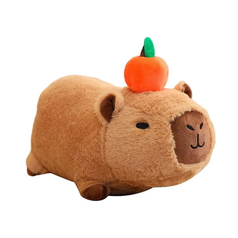 Bothyi - Figura De Peluche De Capibara De Juguete Con Sonido, Lindo Animal De Peluche De Capibara Para Adultos Acostados, 20Cm