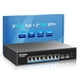 thumbnail image 1 of NICGIGA Switch PoE de 10 puertos y 2,5 Gb, 130 W, 2x SFP+ de 10G, 1 of 7
