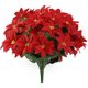 thumbnail image 1 of Xiao Hua Ramo de Flores Rojas Artificiales de Primera Clase 5 packs, 7 Cabezas, 15 Pulgadas Terciopelo, Flores de Pascua Navideñas Adecuadas para Porche, Jardín Del Hogar, Decoración Navideña, 1 of 4