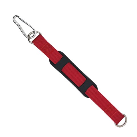 Ioensy - Correa De Ejercicio Cinturón De Ejercicio Con Mosquetón A Presión Correa Colgante De Columpio De Árbol Rojo