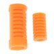 thumbnail image 1 of Varilla De Palanca De Cambio De Marchas De Motocicleta Y Cubierta De Goma Del Pedal Del Reposapiés Naranja, 1 of 5
