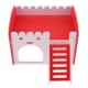 thumbnail image 2 of Lindo Dise?o Mini Peque?o Animal Casa de Castillo Hamster Live Play House Red, 2 of 5
