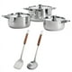 thumbnail image 1 of Set Bateria De Cocina 8 Piezas Acero Inoxidable Coc14, 1 of 3