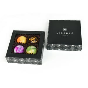 Liberté Chocolat - Bombones Veganos Mystica 4 Unidades